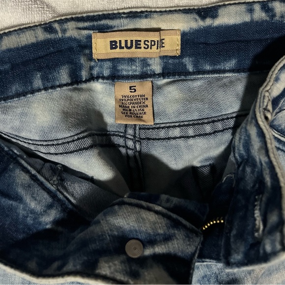 NWOT Blue Spice Acid Wash Skinny Jeans - Picture 6 of 8
